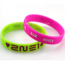 Pulseras personalizadas de silicona personalizada para su evento